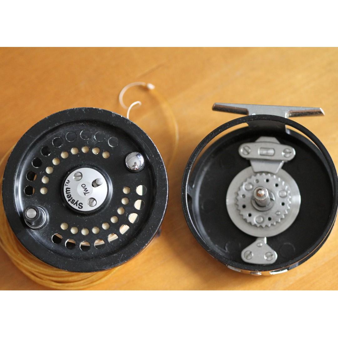 Fishing rod and reel-Fishing Fly Reel- Scientific Anglers System Two 78 for  Salt/Fresh Water fishing