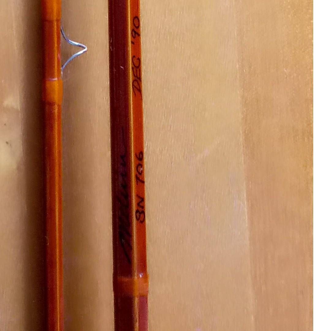 Fishing Vintage Hand Crafted Bamboo Fly Rod Japan Sports Sports Games Equipment On Carousell