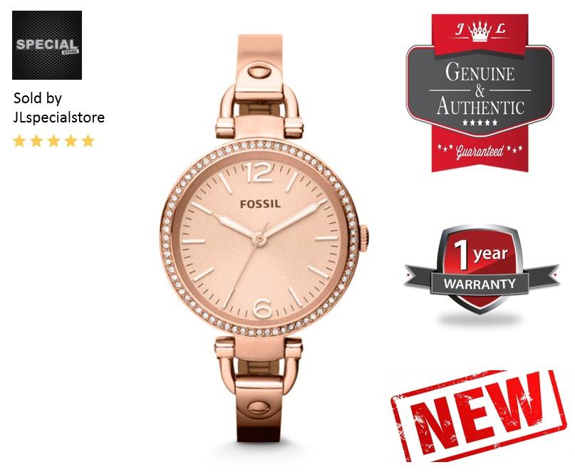 Fossil Georgia ES3226 Women s Fashion Watches Accessories Watches on Carousell