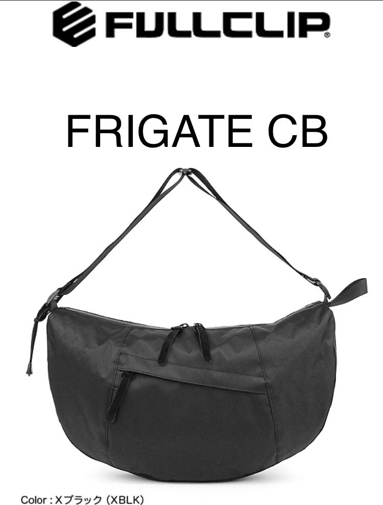Fullclip Japan Messenger Bag Frigate CB Black, Men's Fashion, Bags 