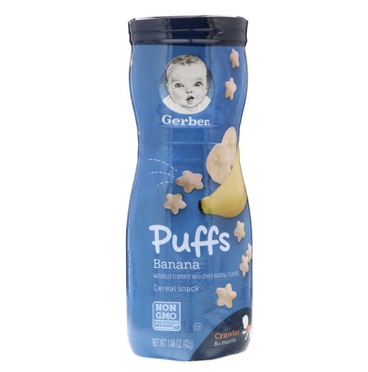 Gerber Puffs, Babies & Kids, Nursing & Feeding on Carousell