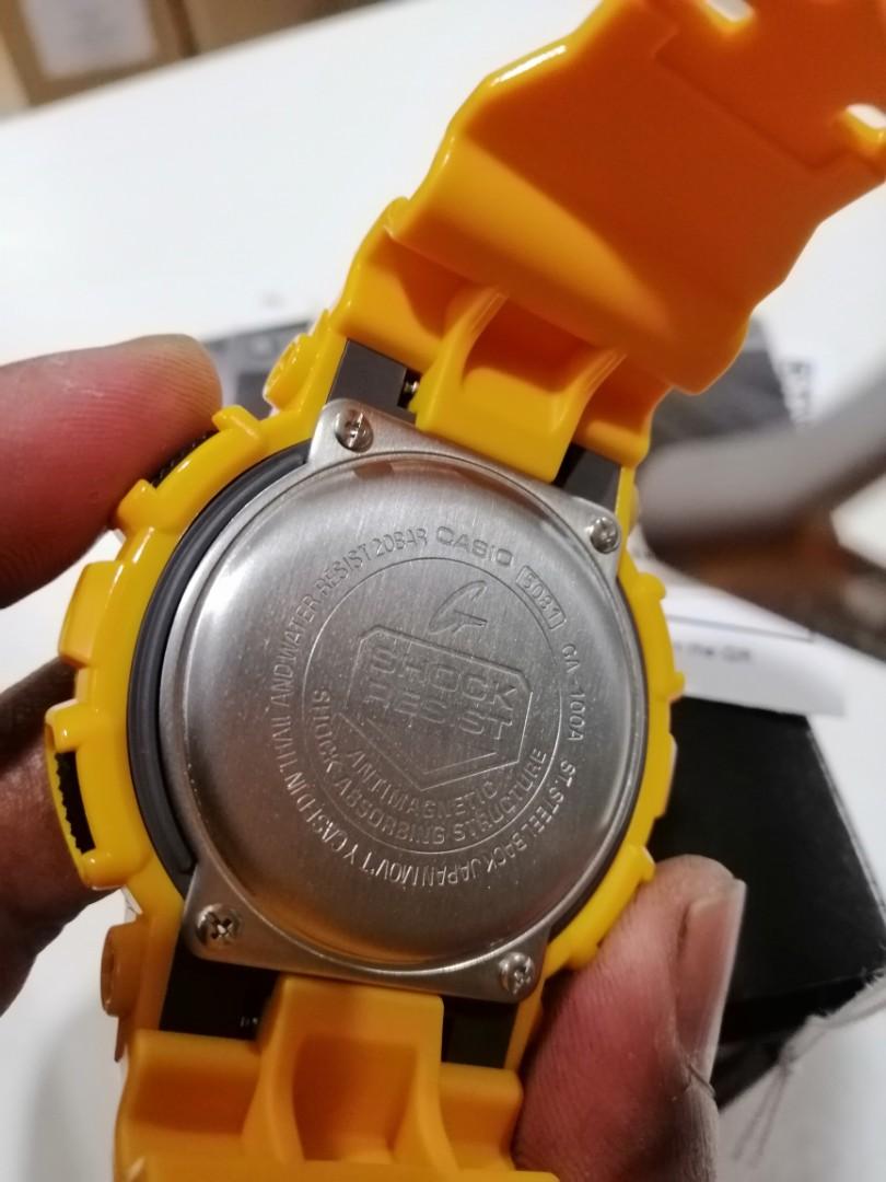 G SHOCK ga100 bumblebee Men s Fashion Watches Accessories Watches on Carousell