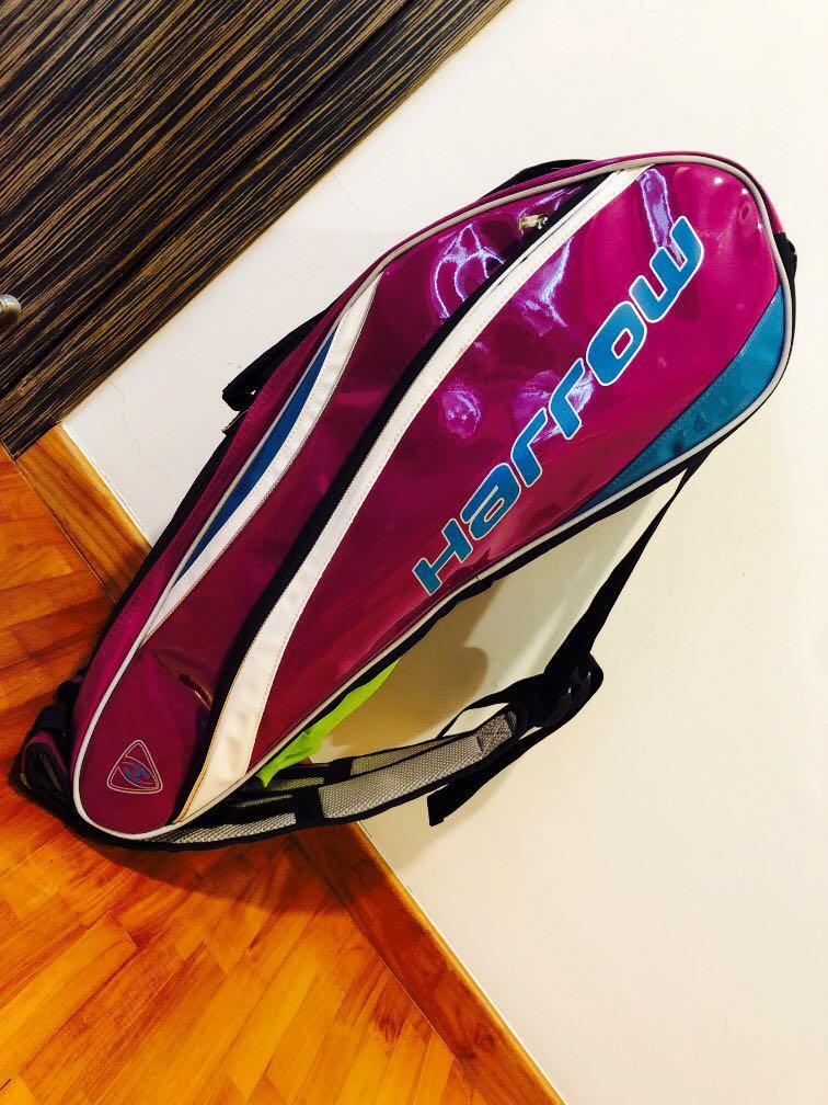 Harrow Squash Racket Bag Sports Equipment Sports Games Racket
