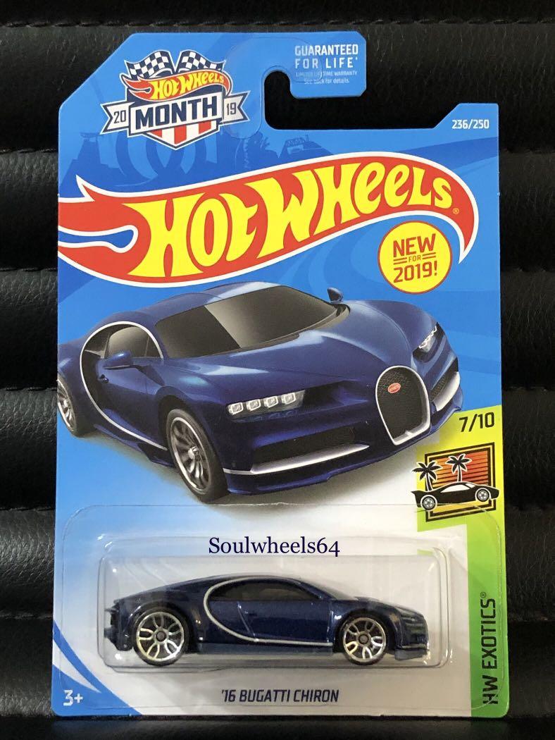 Hotwheels Bugatti Chiron 1st Cast Release Hobbies Toys Toys