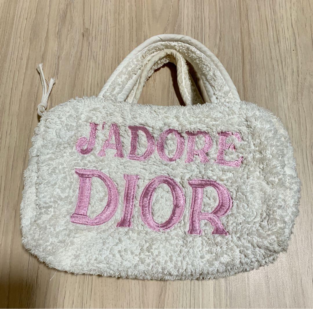 J'Adore Dior Terry Cloth Bag, Women's 