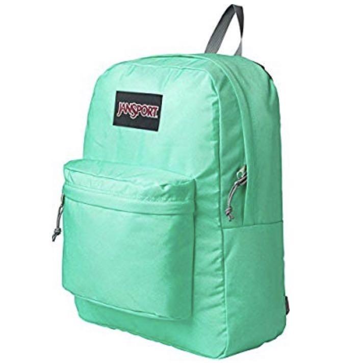 seafoam green backpack