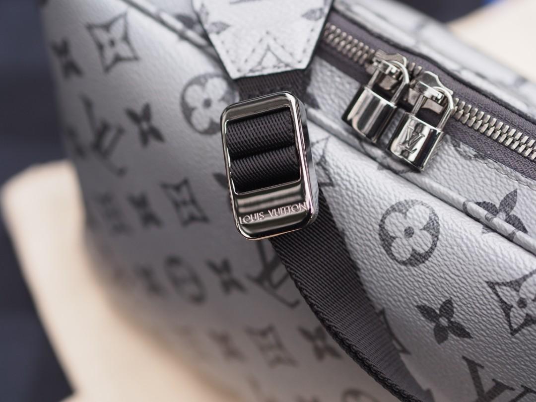 Louis Vuitton Backpack Apollo Outdoor Monogram Reflect Silver