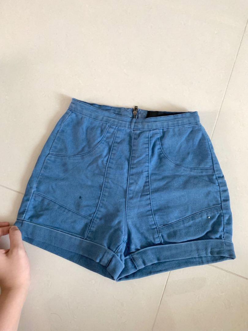 stretchy cargo shorts