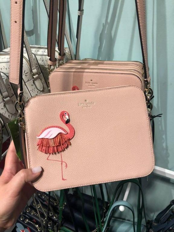 Kate spade by the pool flamingo bag discount