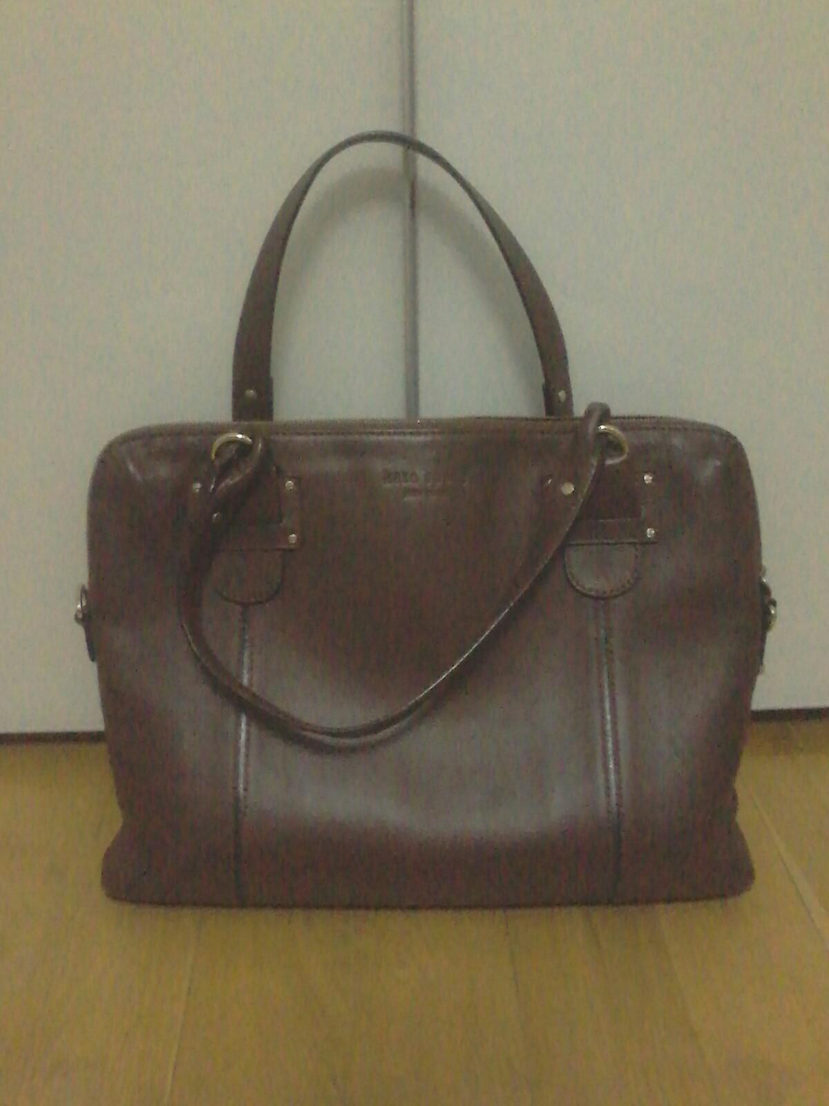 kate spade leather laptop bag