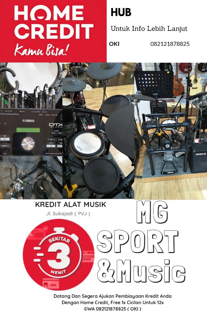 Kredit Drum Dtx Yamaha 522 Musik Media Alat Di Carousell
