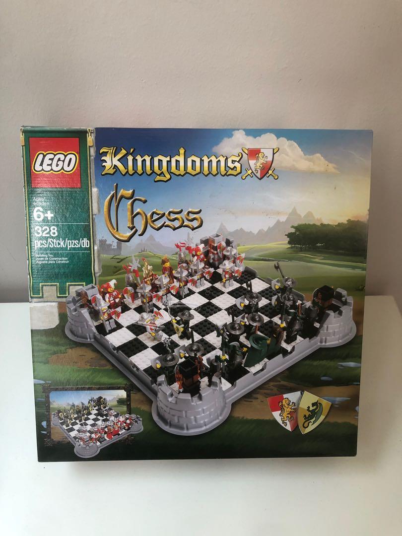 LEGO Kingdoms Chess Set Hobbies Toys Toys Games on Carousell