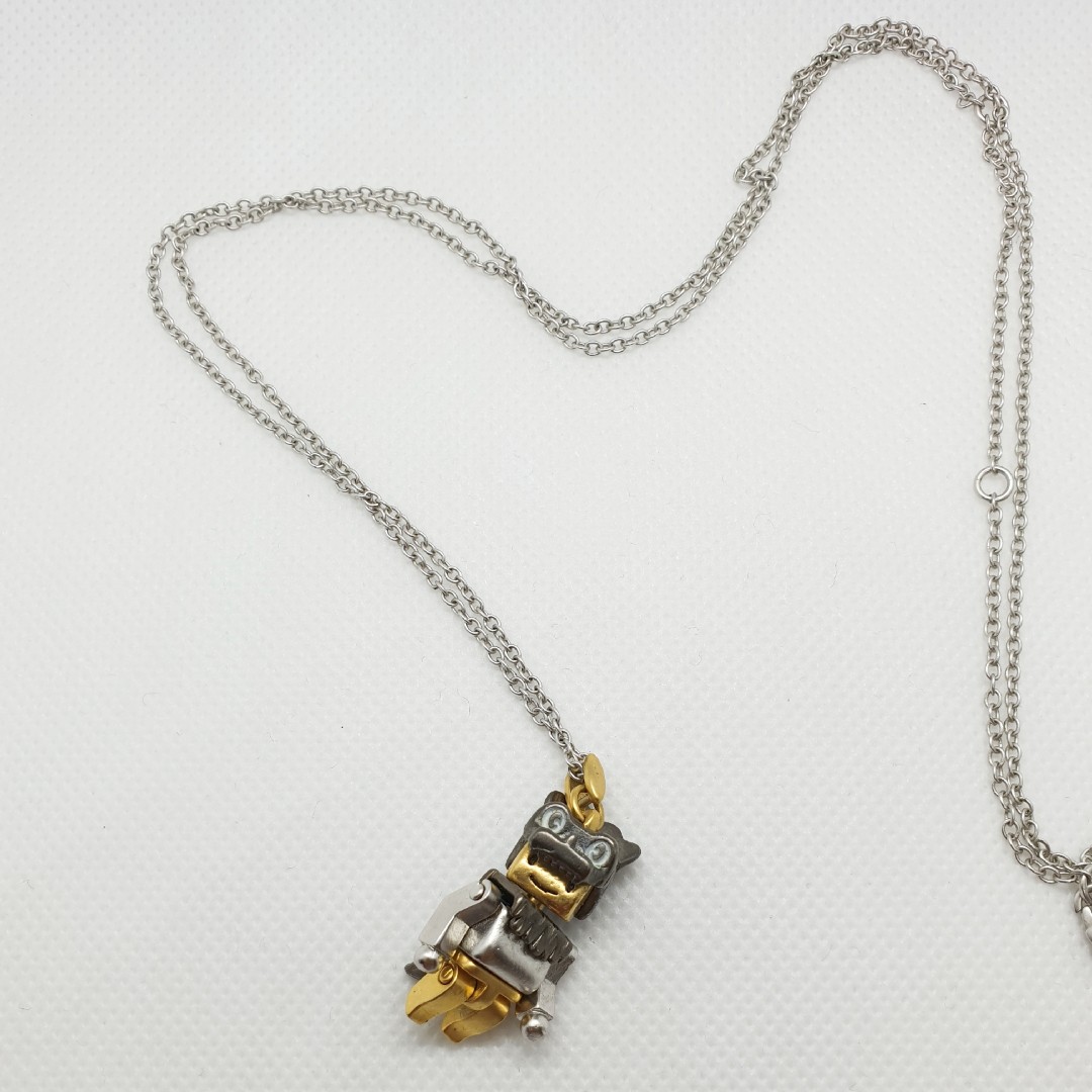 Lego store man necklace