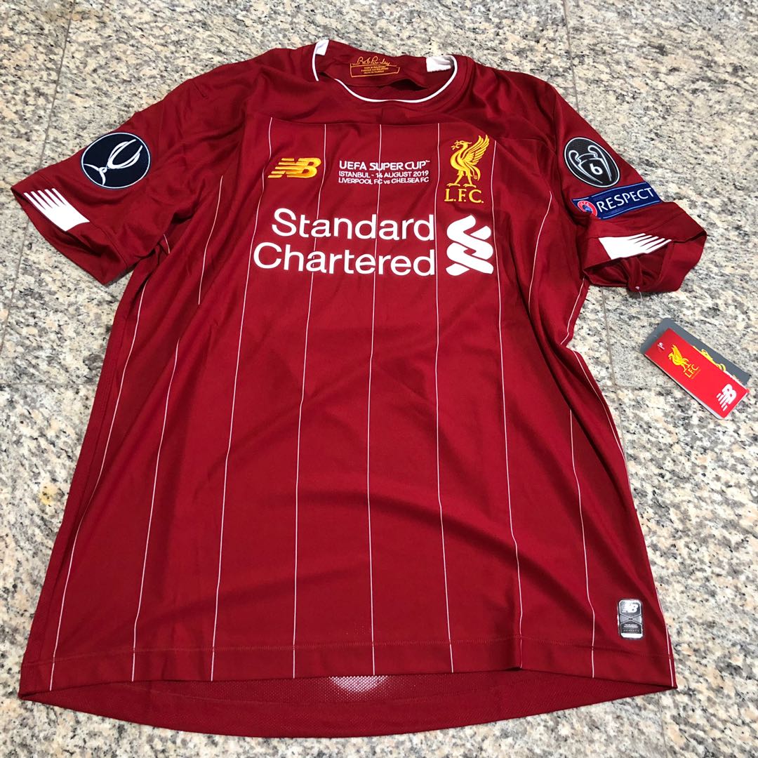 Liverpool super cup jersey sale