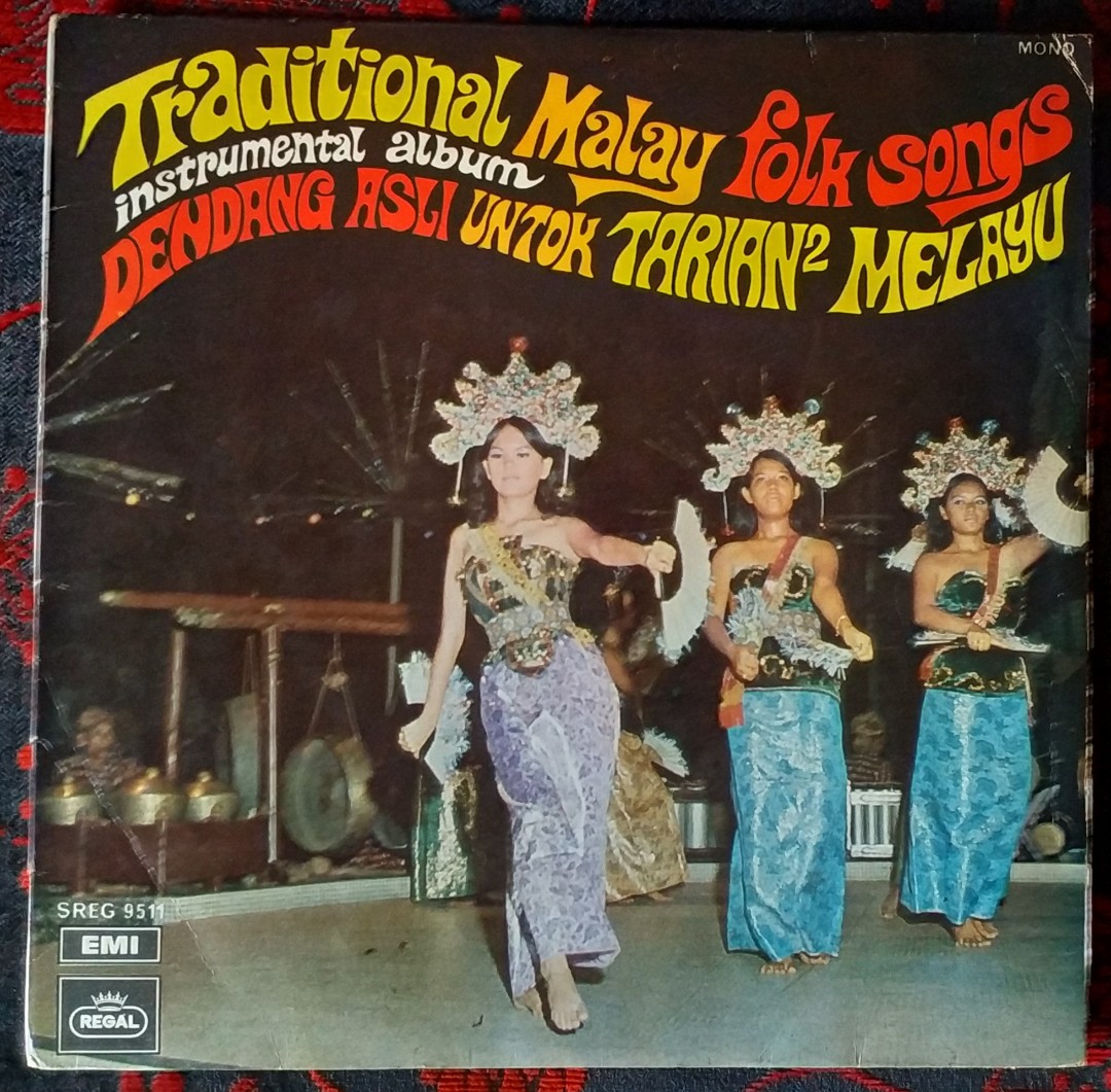 LP TRADITIONAL MALAY FOLK SONGS, Hobbies & Toys, Music & Media, CDs