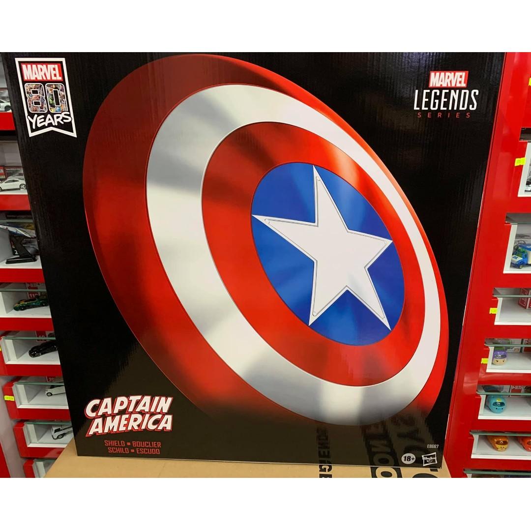 Marvel legends captain america sale shield 80th anniversary
