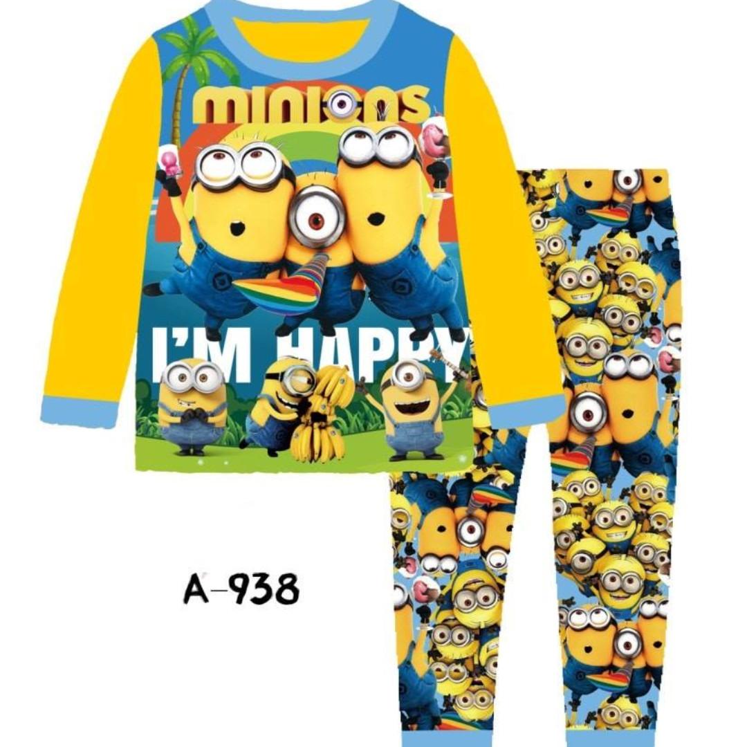 Minion Pjs Babies Kids Boys Apparel 4 To 7 Years On Carousell