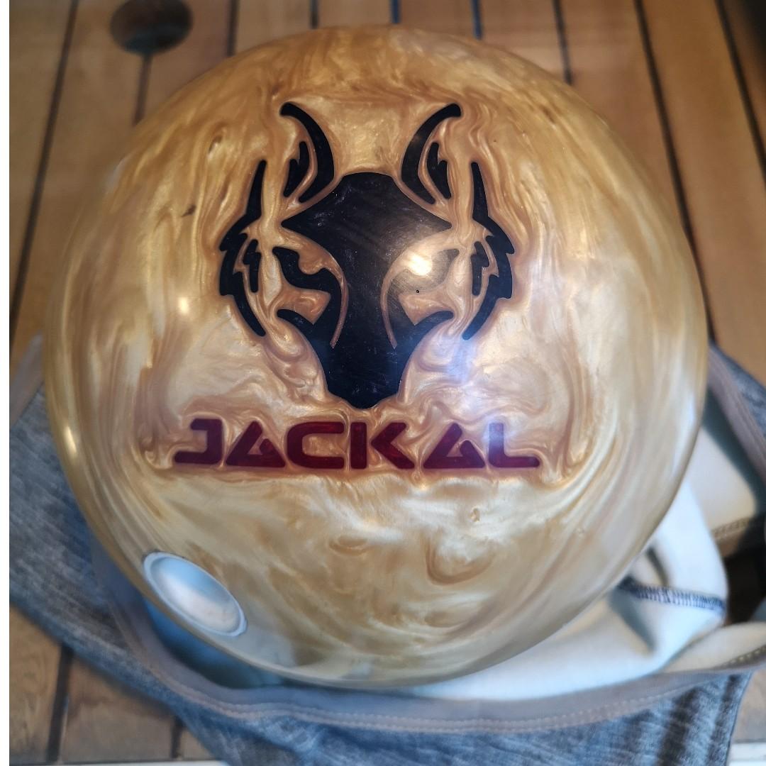 MOTIV Golden Jackal Bowling Ball, Sports, Sports & Games Equipment on