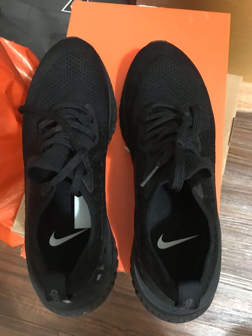Epic react flyknit 1 all black sale