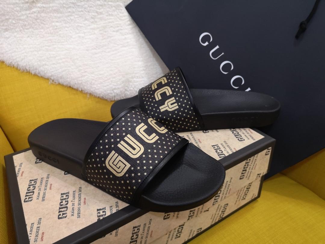 Gucci on sale slides 2018