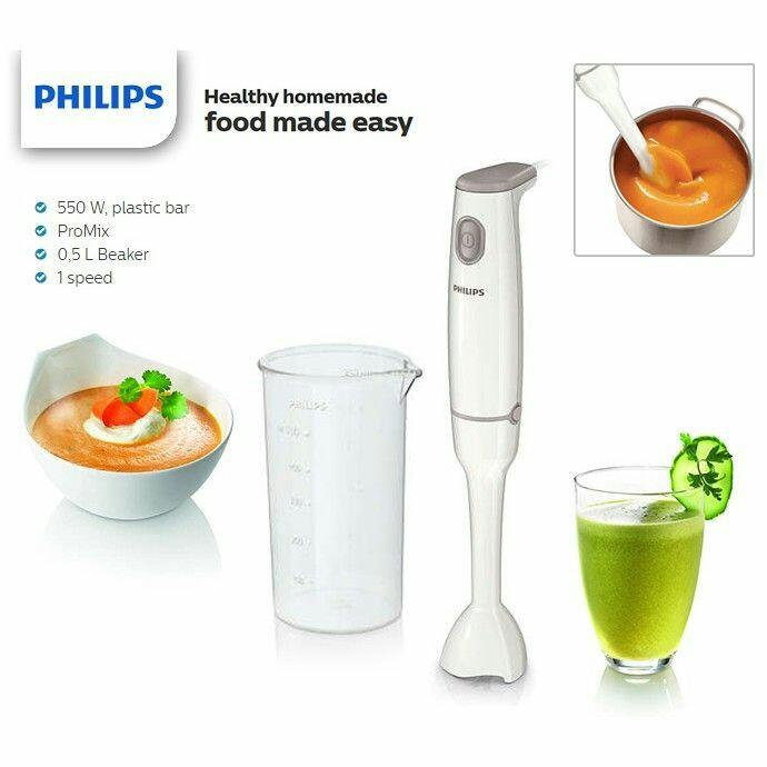 Philips Hand Blender Hr1600 550w Single Speed Free Post