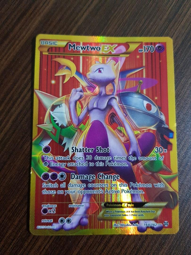 Pokemon Mewtwo Ex Full Art Toys Games Board Games Cards On Carousell