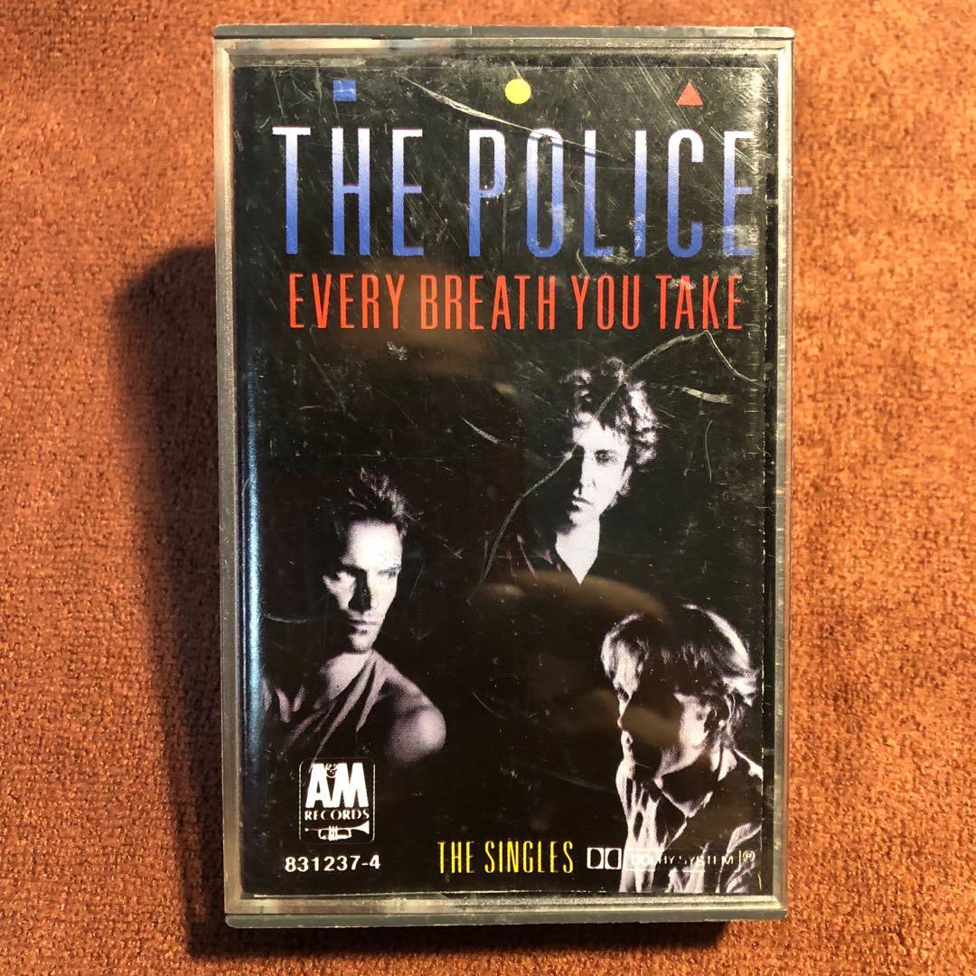 The Police Every Breath You Take The Singles Cassette Tape Album English Audio 正版专辑 卡带 暗盒 卡帶 Cassette Tape Music Media Cds Dvds Other Media On Carousell