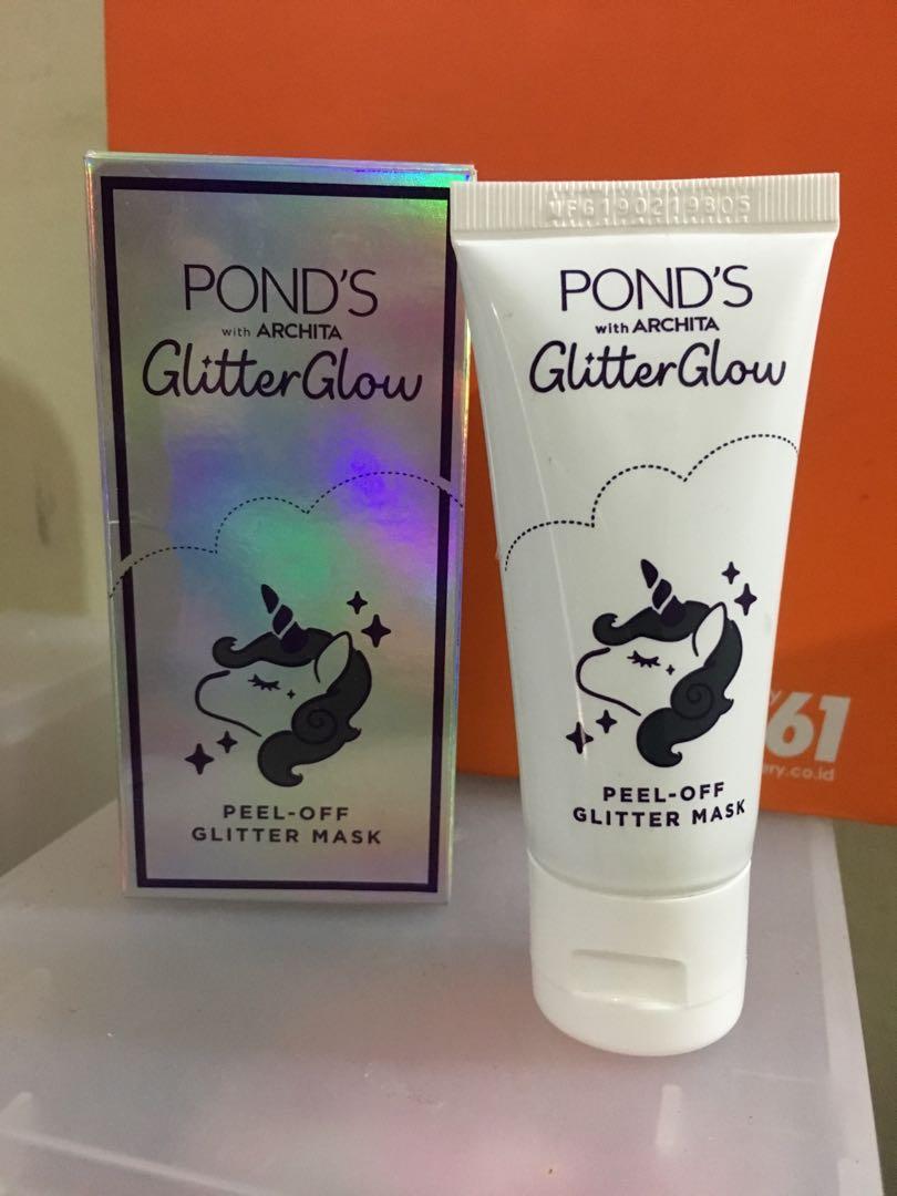 Visitsingapore Pond S Glitter Glow Peel Off Mask Preloved Kesehatan Kecantikan Kulit Sabun Tubuh Di Carousell