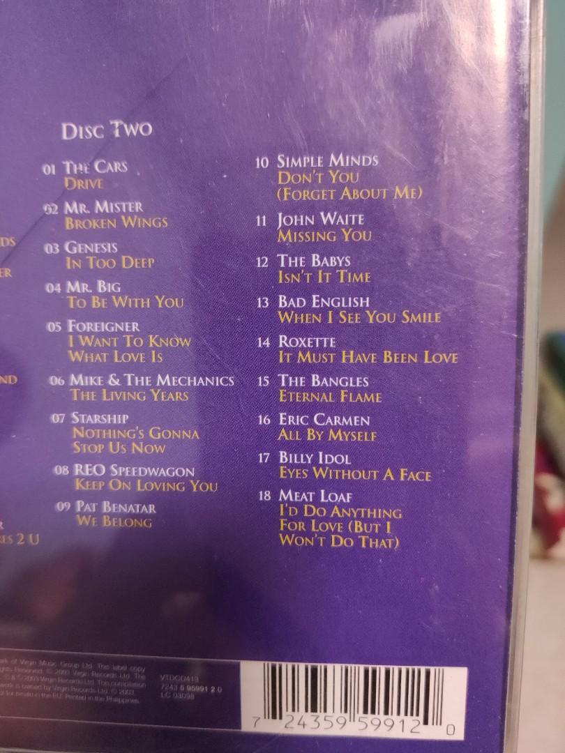 Power Ballads- ONLY THE 2ND CD IS AVAILABLE (Category: CDs & DVDs) located in Del Monte. Submitted by cattoroyale (Listing ID 254699666, Image 2). Description: Once or twice used. Do note that the cd cover cases may or may not have scratches due to storage. My brother (the owner), is a CD hoarder. Only the 2nd CD, Vol. 2 is available for sale..
