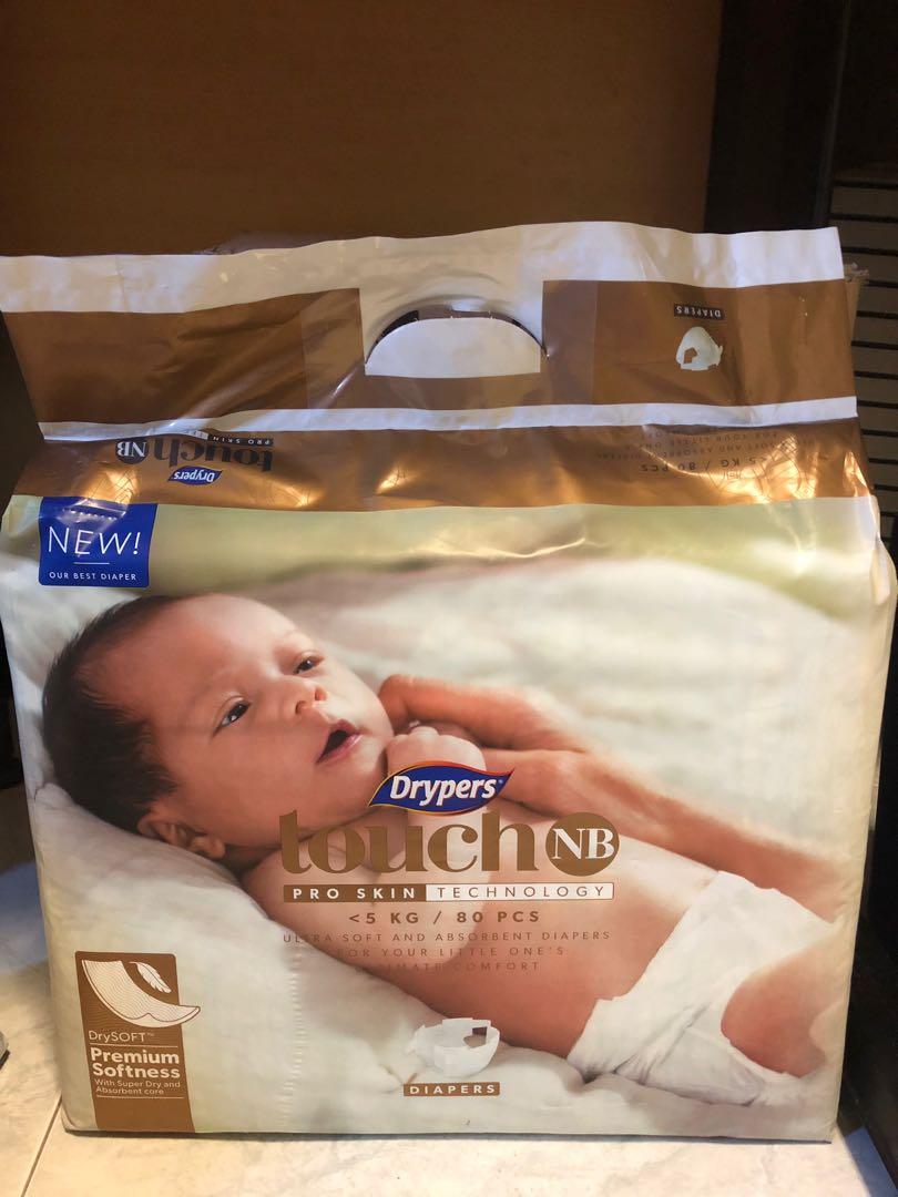 drypers touch newborn