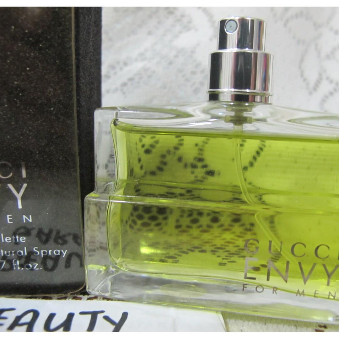 RARE GUCCI ENVY FOR MEN 50ml EDT VINTAGE PERFUME TOM FORD ERA !, Beauty   Personal Care, Fragrance  Deodorants on Carousell