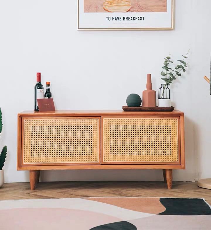 Rattan hotsell shoe bench