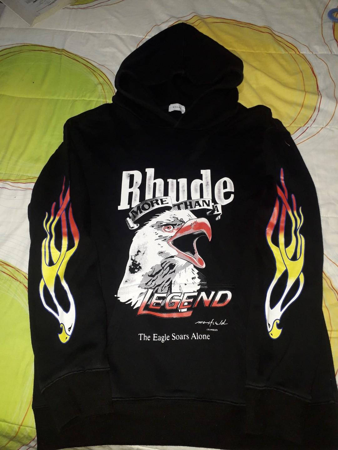 RHUDE HOODIE Men s Fashion Tops Sets Hoodies on Carousell