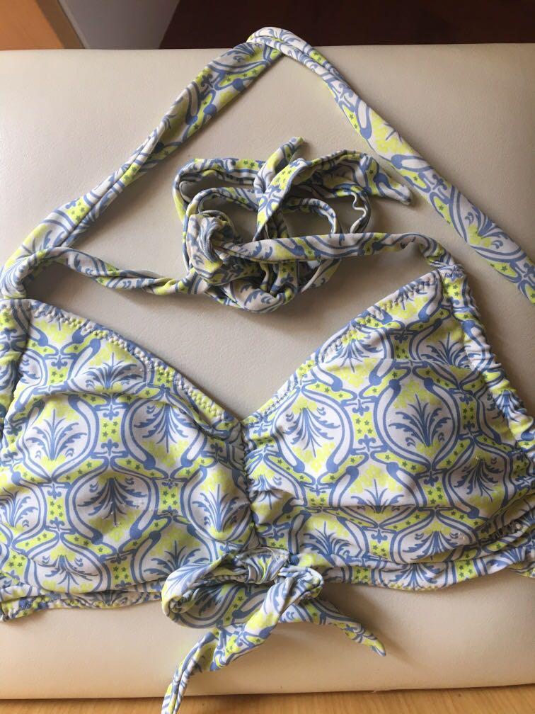 roxy blue bikini