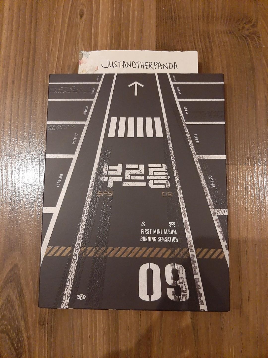 SF9 1st Mini Album Burning Sensation (Category: CDs & DVDs) located in Quezon City. Submitted by justanotherpanda (Listing ID 254822718, Image 1). Description: SF9 1st Mini Album Burning Sensation Inclusive of everything seen in the picture and other freebies No Poster DM for more inquiries.