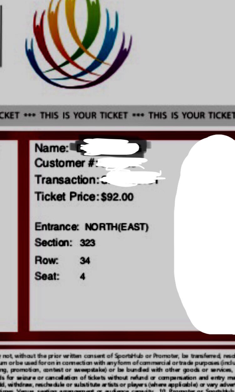 shawn mendes concert ticket (last ticket), Tickets & Vouchers, Event