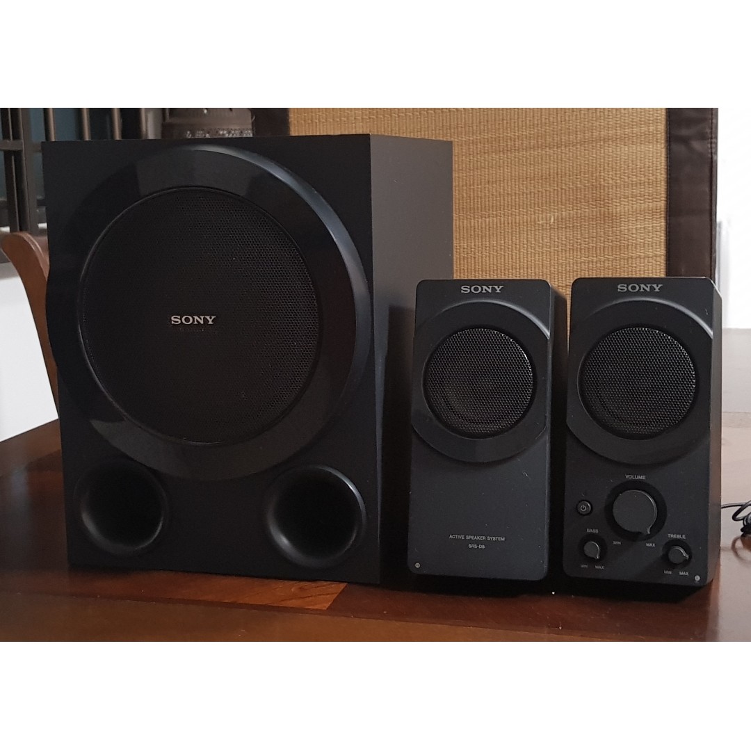 SONY Active Speaker System SRS D8