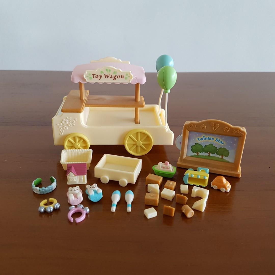 Sylvanian Families toy wagon