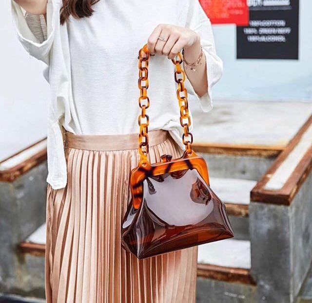 Topshop Acrylic Frame Bag Olshop Fashion Olshop Wanita di Carousell