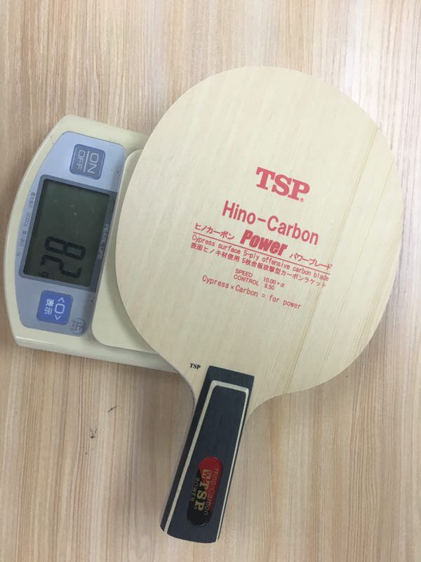TSP Hino Carbon Power Cpen Table Tennis blade, Sports Equipment, Sports
