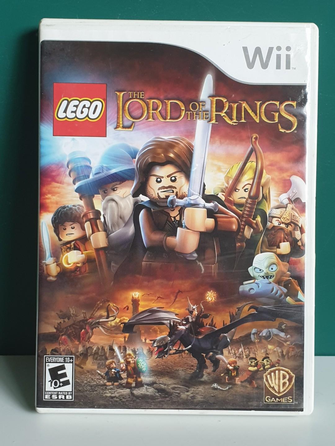 lord of the rings wii