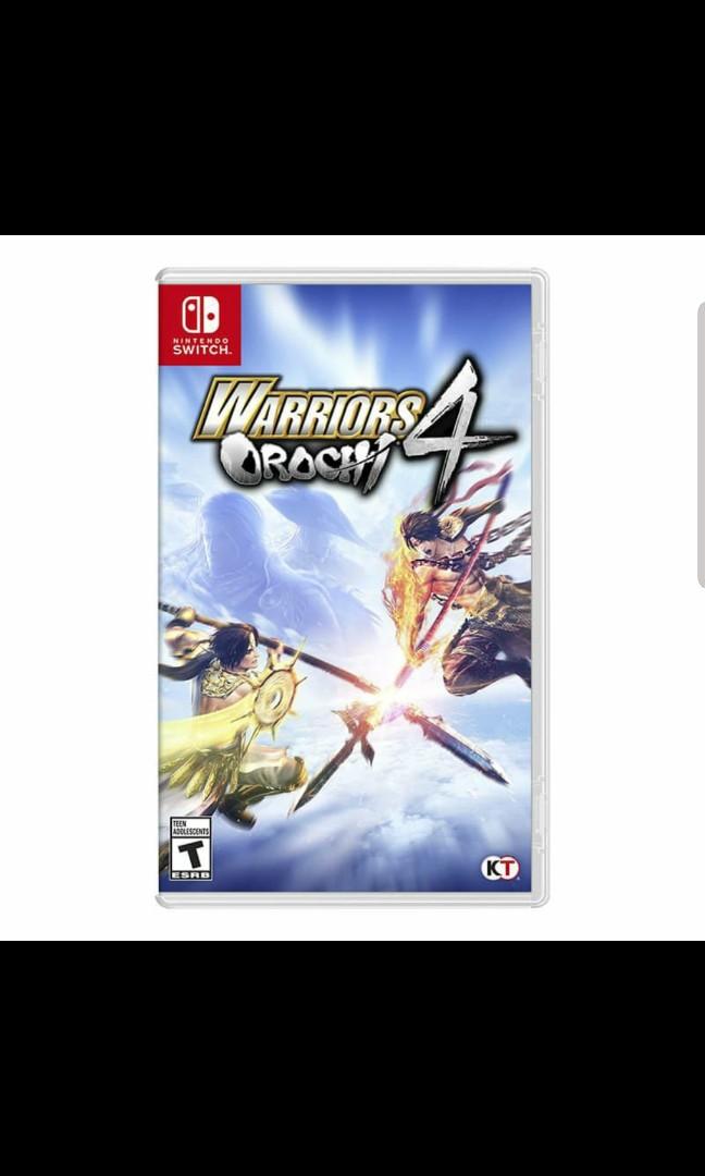 Warriors Orochi 4 Nintendo Switch Video Gaming Video Games On Carousell