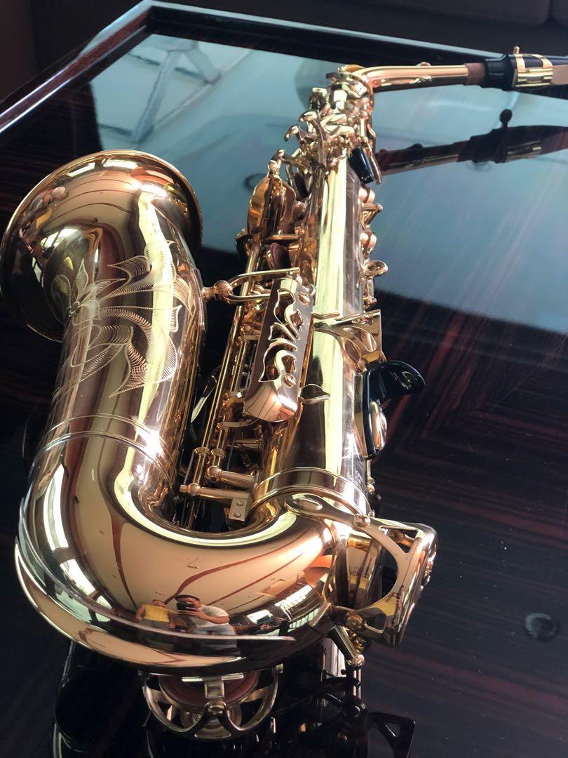 Yamaha YAS-480 Intermediate Eb Alto Saxophone, Gold Finish