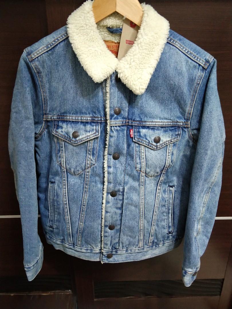 levi's youngstown sherpa trucker jacket
