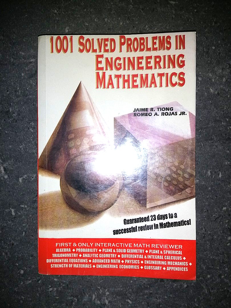 1001 Solved Problems In Engineering Mathematics, Hobbies & Toys, Books & Magazines, Assessment Books On Carousell