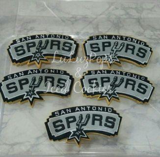 San Antonio Spurs Themed Sugar Cookies...