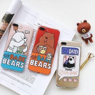 WE BARE BEARS IPHONE CASE 6/6S/6+/6S+/7/8/7+/8+/X/XR