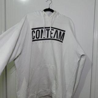 conteam white hoodie