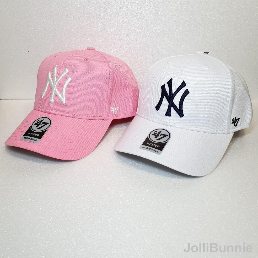 New York Yankees INFANT 47 Brand Pink Rose MVP Hat