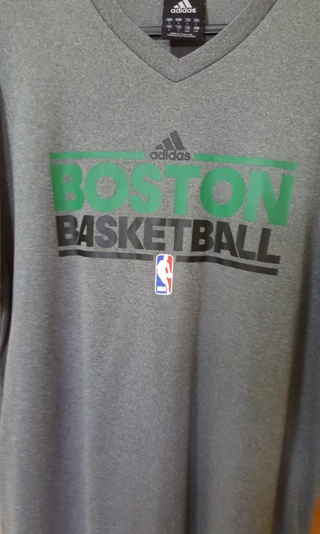 adidas Boston Celtics Pre-Game Warm Up T-Shirt L), Men's Fashion, on Carousell